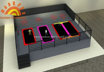 Children's Large Safety Airbag Trampoline Park