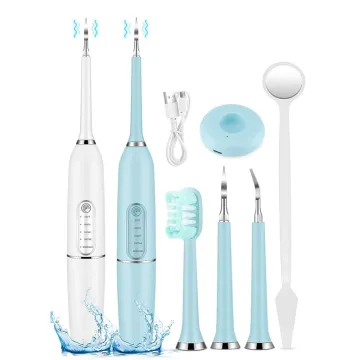 Electric Dental Kit: Tartar and Calculus Remover, Teeth Whitening, and Deep Cleaning Tool for Home Use