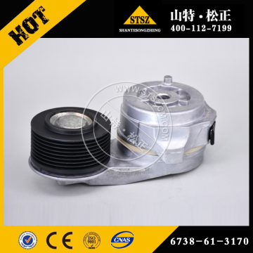 Pulley 6738-61-3170 voor Komatsu-motor SAA6D107E-1B-WK