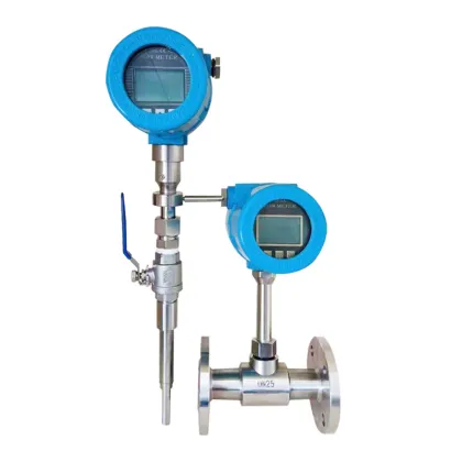 Pipeline thermal gas mass flowmeter