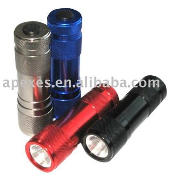 3AAA batteries 9 LED torch
