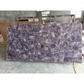 Translucent  amethyst  stone background slab