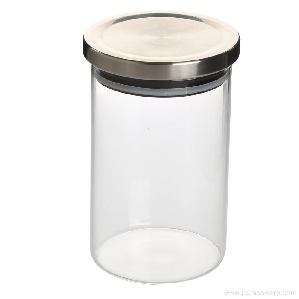 Metal lid circle airless food jar