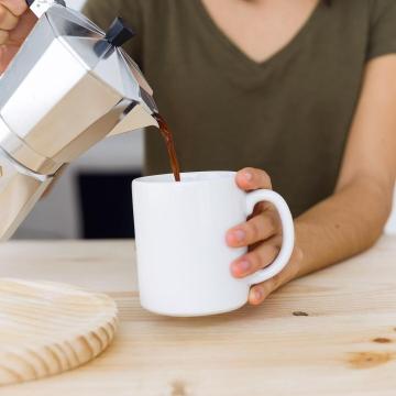 Blank White Ceramic Mugs