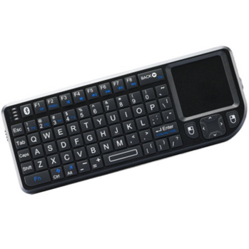 Mini Wireless Bluetooth Laser Keyboard with Touchpad for iPad4, Samsung Smart TV, Google TV, Tablet PC