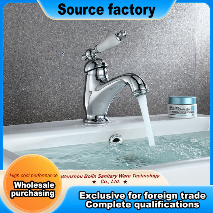 Modern 35mm Single Hole Zinc Alloy Electroplated Faucet