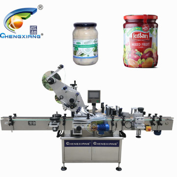 Automatic Labeling Machine for 250ml Honey Jars and Chili Sauce Cans with CE & ISO Certification