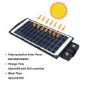 140W Solar Street Light Outdoor mit Stange