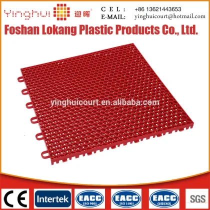Yinghui Synthetic Outdoor Sports Floor Tile for Sale O-01