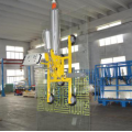 Insulating glass cantilever crane