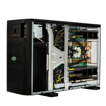 Supermicro Liquid-Cooled AI GPU Workstation