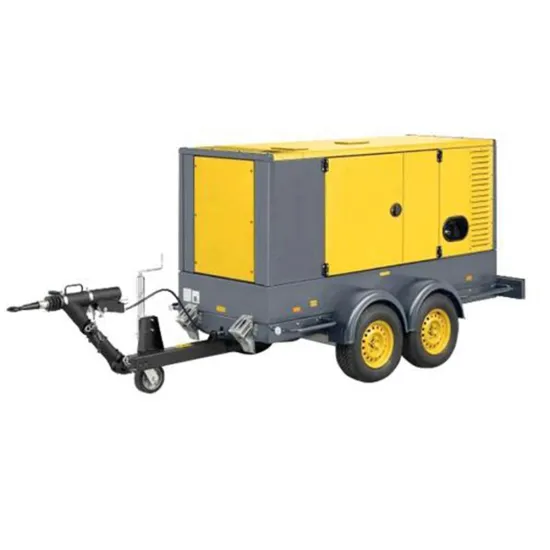 Diesel screw mobile air compressor