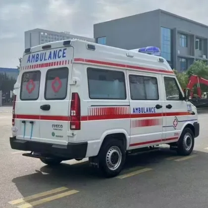 Hospital ambulance patient rescue vehicle