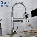 Hot Selling Brass Pull-Out Kitchen Faucet with Dual-Head Sprayer: Get Yours Now!