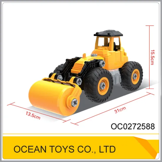 High quality plastic diy assemble toy moving truck OC0272588
