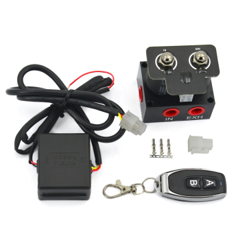 200PSI Solenoid Valve Set for Air Ride Suspension with Wireless Remote Control for Motorcycles