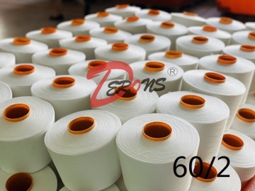 100% Polyester Yarn For Crochet Bag 60/2 RW