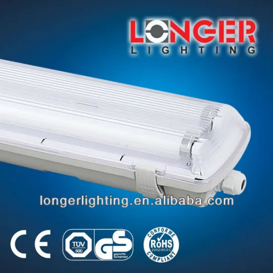 Vapor Tight Fluorescent Light Fixture -LG258C- 2 Lights - UL Fixture (2*58W)