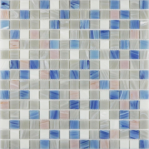 Mattonelle di Backsplash della parete del mosaico di vetro di colore misto all'ingrosso