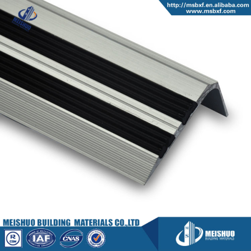 Aluminum Indoor Rubber Stair Treads For Antislip, High Quality