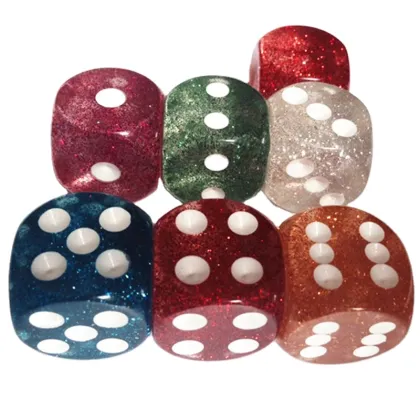 Wholesale Customized Casino Crystal Mahjong Dice