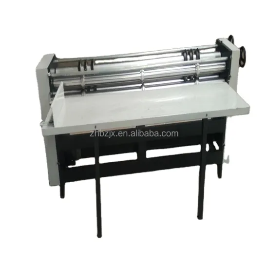Manual Cardboard Cutting Machine for Corrugated Paperboard - Slitter and Scorer