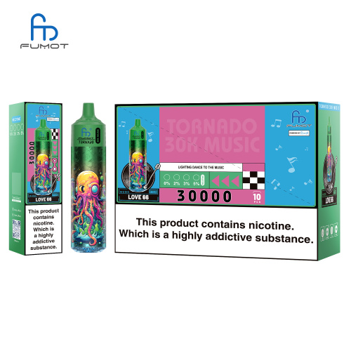 Fumot Tornado 30K MusicDisposable Vape Ready to ship