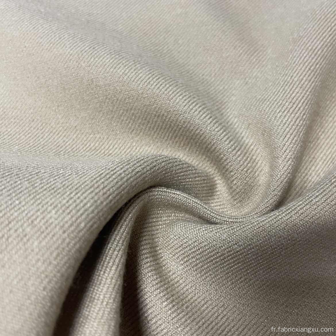 Tissu de serpette en spandex viscose en rayonne en polyester