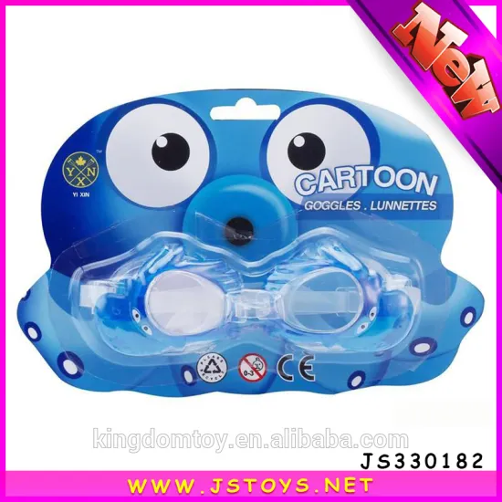 Cute animal shape swimming goggle for kids