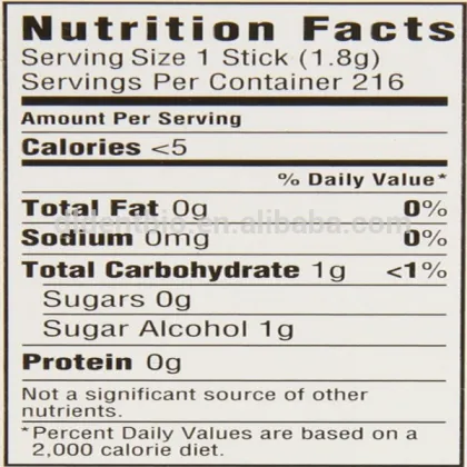 xylitol extruded gum,xylitol chewing gum