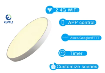 2024 Google Home Smart Lamp with 3 Years Warranty - Best Sales for Bedroom