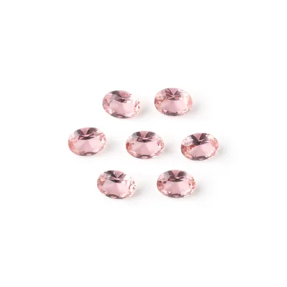 Round Cut Morgan Pink Color Gems Loose Gemstone