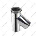 Chimney 5 Inch 135 Degrees Tee with cap