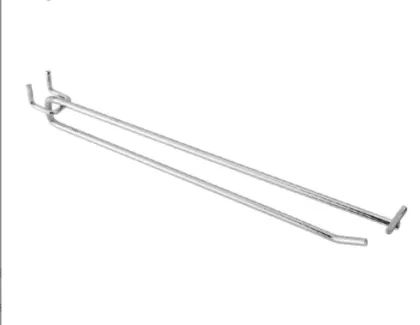 Retail Display Rack with Hooks and Shelves