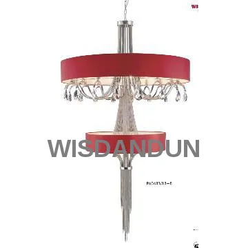 Luxurious Meeting Room Crystal Chandelier Hanging Pendant Light