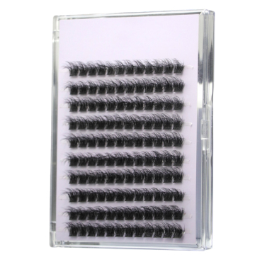Cruelty-Free Soft Premium PBT Fiber DIY Pre Cut 3D Fluffy Cluster Lashes