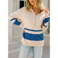 Women's Long Sleeve Half Zip Sweater