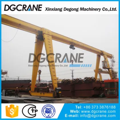 Heavy Duty 5T Single Girder Gantry Hoist Crane With Kito Electric Hoist