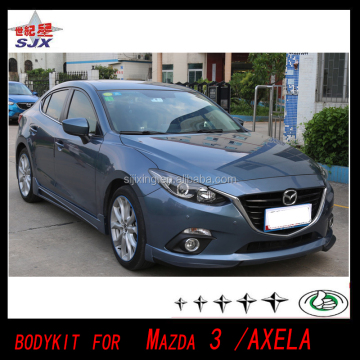 High Quality ABS Plastic Rear Lip Bodykit for Mazda 3 2014-2016 AXELA