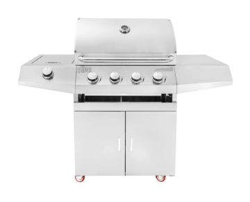 Large Freestanding BBQ Cart
