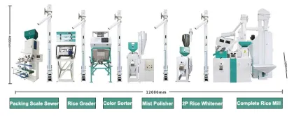 High-Efficiency 20TPD Rice Milling Machine for Business Use in Nueva Ecija