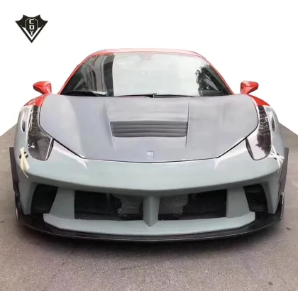 Prior Design Style Car Body Kits - Ferrari 458 Front and Rear Bumpers