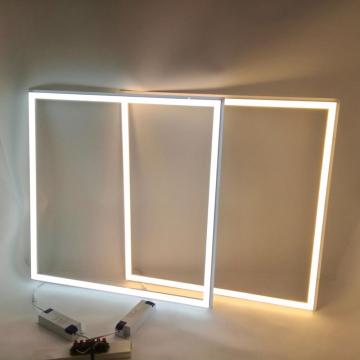 72W 600x1200 ไฟ LED เฟรมปิดภาคเรียนไม่มี LGP และ diffuser