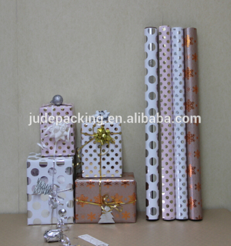 Hotstamping gift wrapping paper foil paper