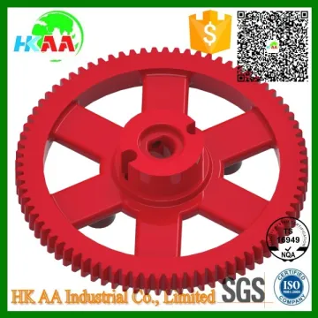 Custom precision OEM sprockets gears, small toy nylon plastic sprockets gear
