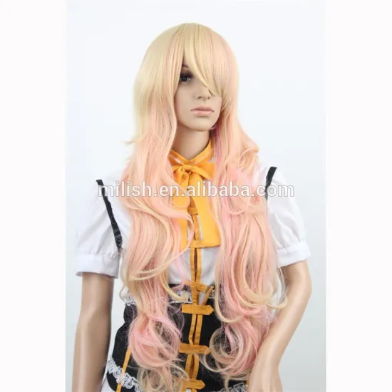 MCW-0190 party cut cheap beauty high quality synthetic cosplay wigs/ anime wig