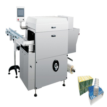 Automatic Perfume and Cosmetic Box Overwrapping Packaging Machine