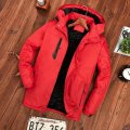 Jaket outdoor penahan angin setebal poliester modis