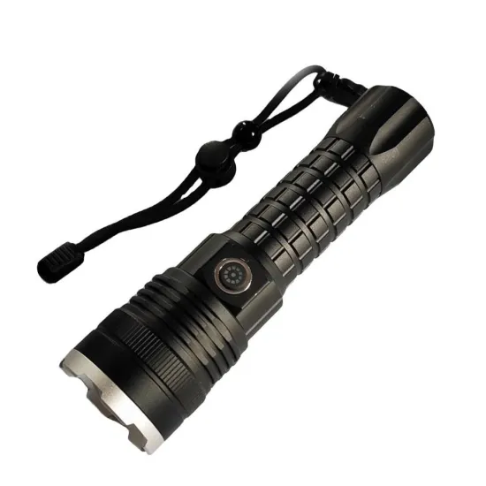 USB Rechargeable XHP50 Tactical LED Flashlight: High Lumen, Super Bright, Emergency Power Torch Light