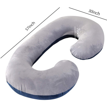 Mujeres embarazadas ajustables para dormir almohada